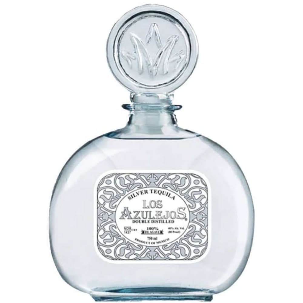 Los Azulejos Silver Tequila 750ml
