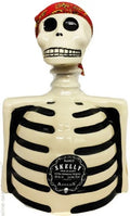 Los Azulejos Skeleto Skelly Bandana Blanco Tequila 750ml