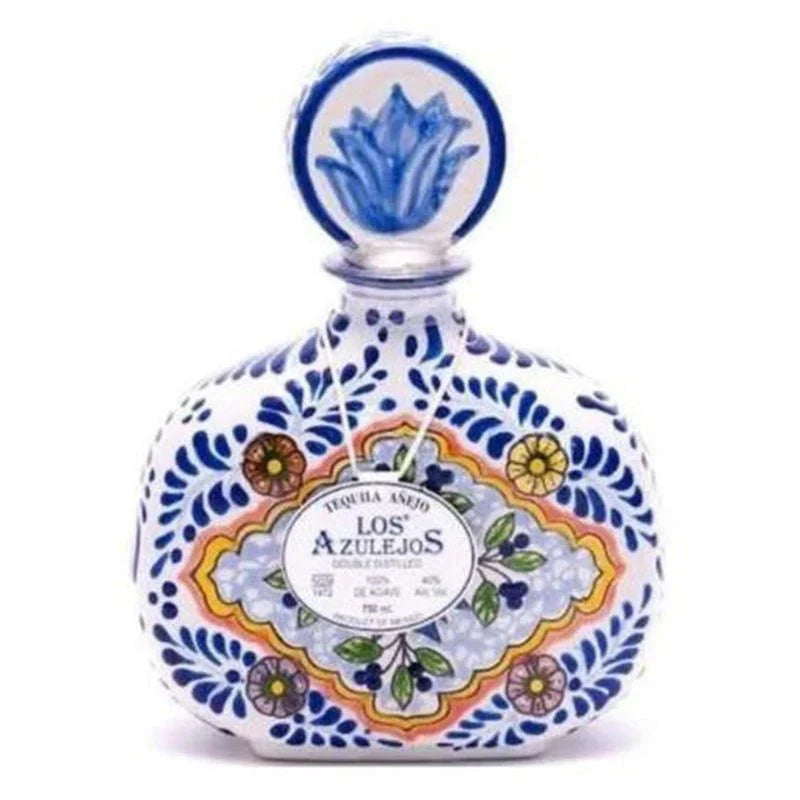 Los Azulejos Talavera Anejo Tequila 750ml