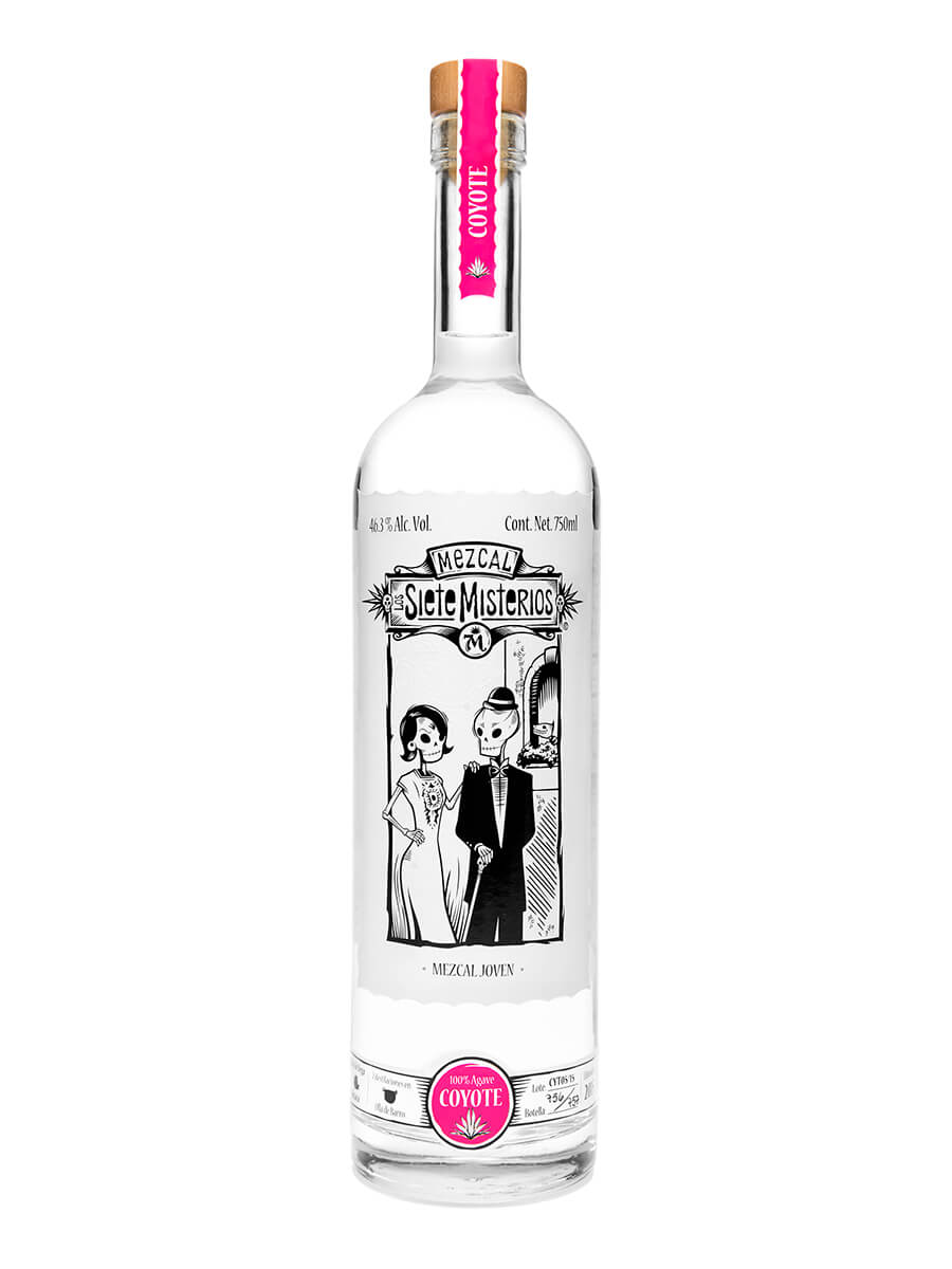 Los Siete Misterios Coyote Mezcal Joven 750ml