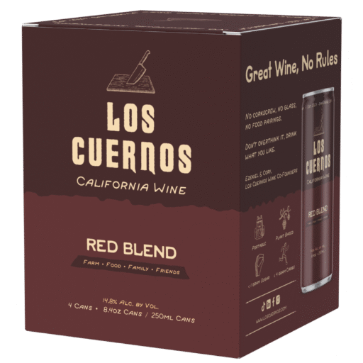 Los Cuernos Red Blend 4pk