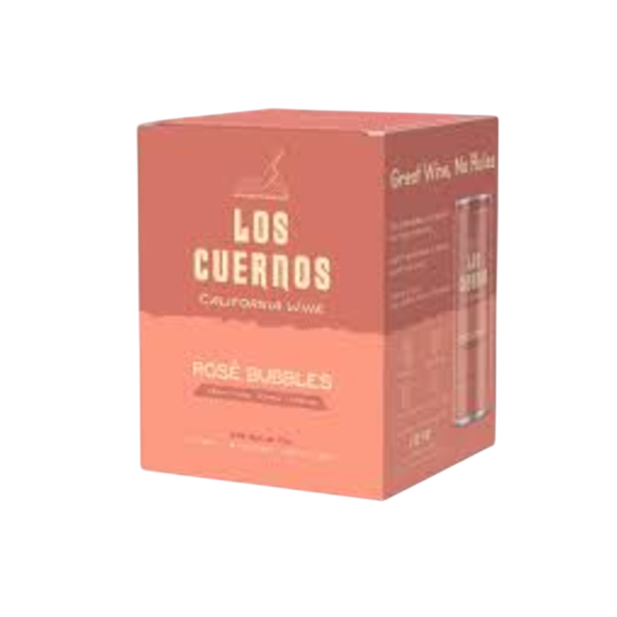 Los Cuernos Rosé Bubbles 4pk
