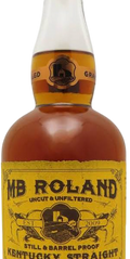 MB Roland Kentucky Straight Corn Whiskey 750ml