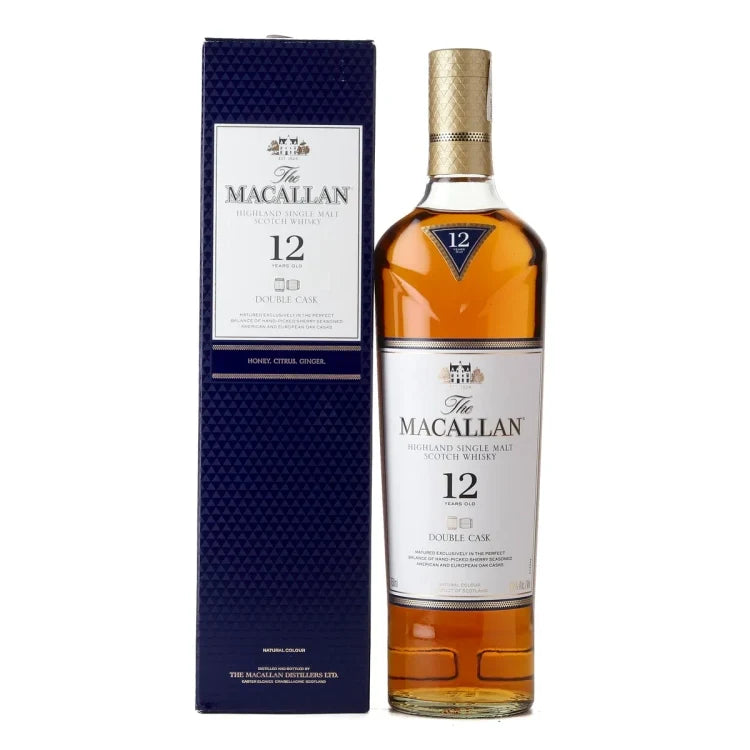 Macallan Double Cask 12 Year Old Single Malt Scotch Whisky 750ml