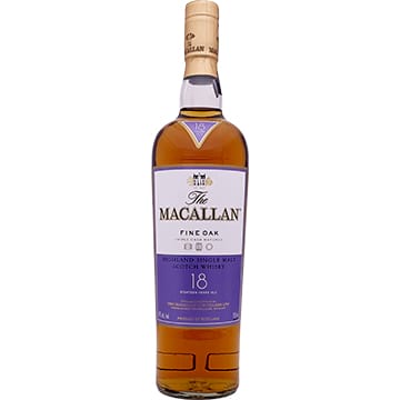 Macallan Triple Cask Matured Fine Oak 18 Year Old Single Malt Scotch Whisky 750ml