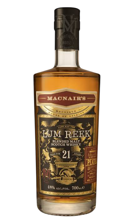 Macnair's Lum Reek Peated Blended Malt 21 year 700 ml