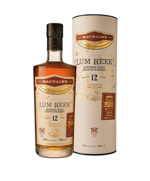 Macnairs Lum Reek Blended Malt Scotch Whisky Peated 12 year 700 ml