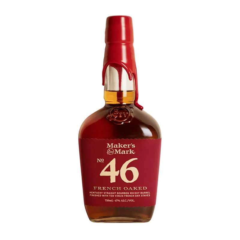 Makers Mark No 46 French Oaked Straight Bourbon Whiskey 750 ML