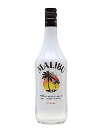 Malibu Barbados Coconut Flavor Rum 1Lt