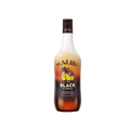 Malibu Black 70 Proof  Coconut Rum Liqueur 750 ml