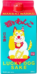 Maneki Wanko Lucky Dog Genshu Sake 900ml