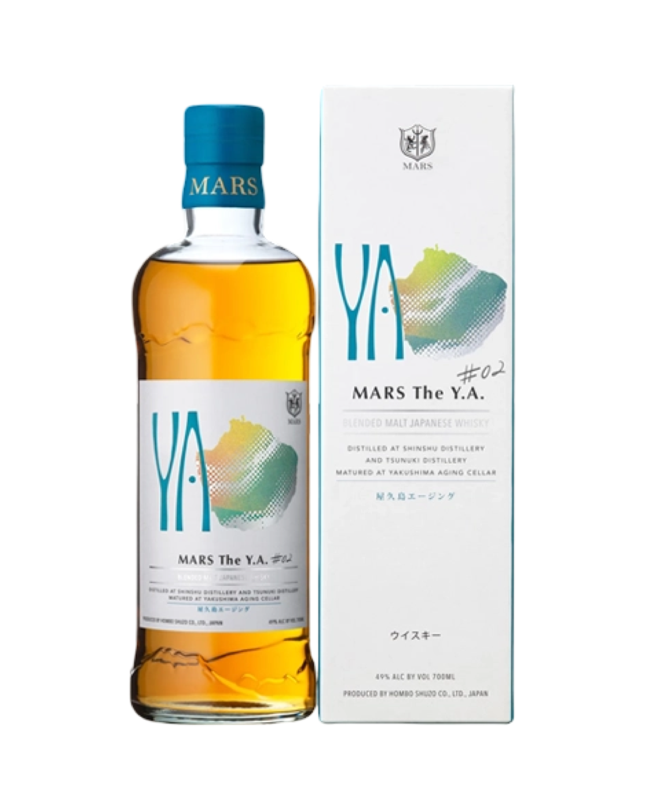 Mars The Y.A. #2 YA Blended Malt Japanese Whisky 700ml