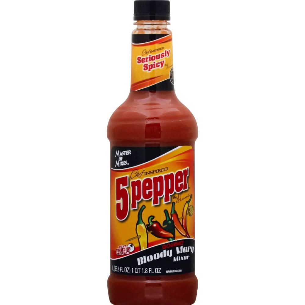 Master of Mixes 5 Pepper Bloody Mary Mix 1.75Lt