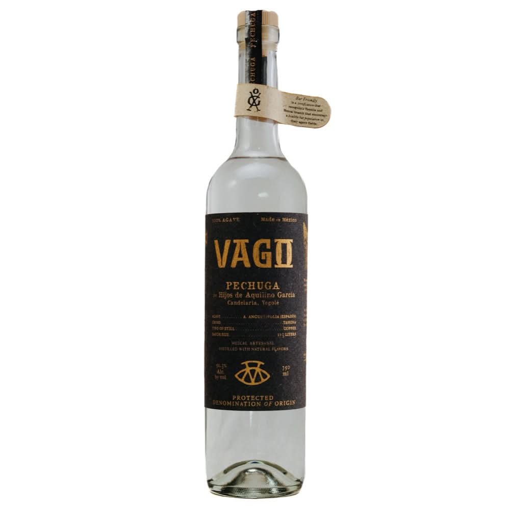 Mezcal Vago Pechuga by Hijos de Aquilino Garcia 102.6 Proof Mezcal 750ml