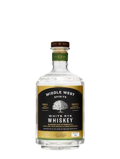 Middle West Spirits White Rye Whiskey Barreling Strength Small Batch Craft (Batch # 024) 750 ml