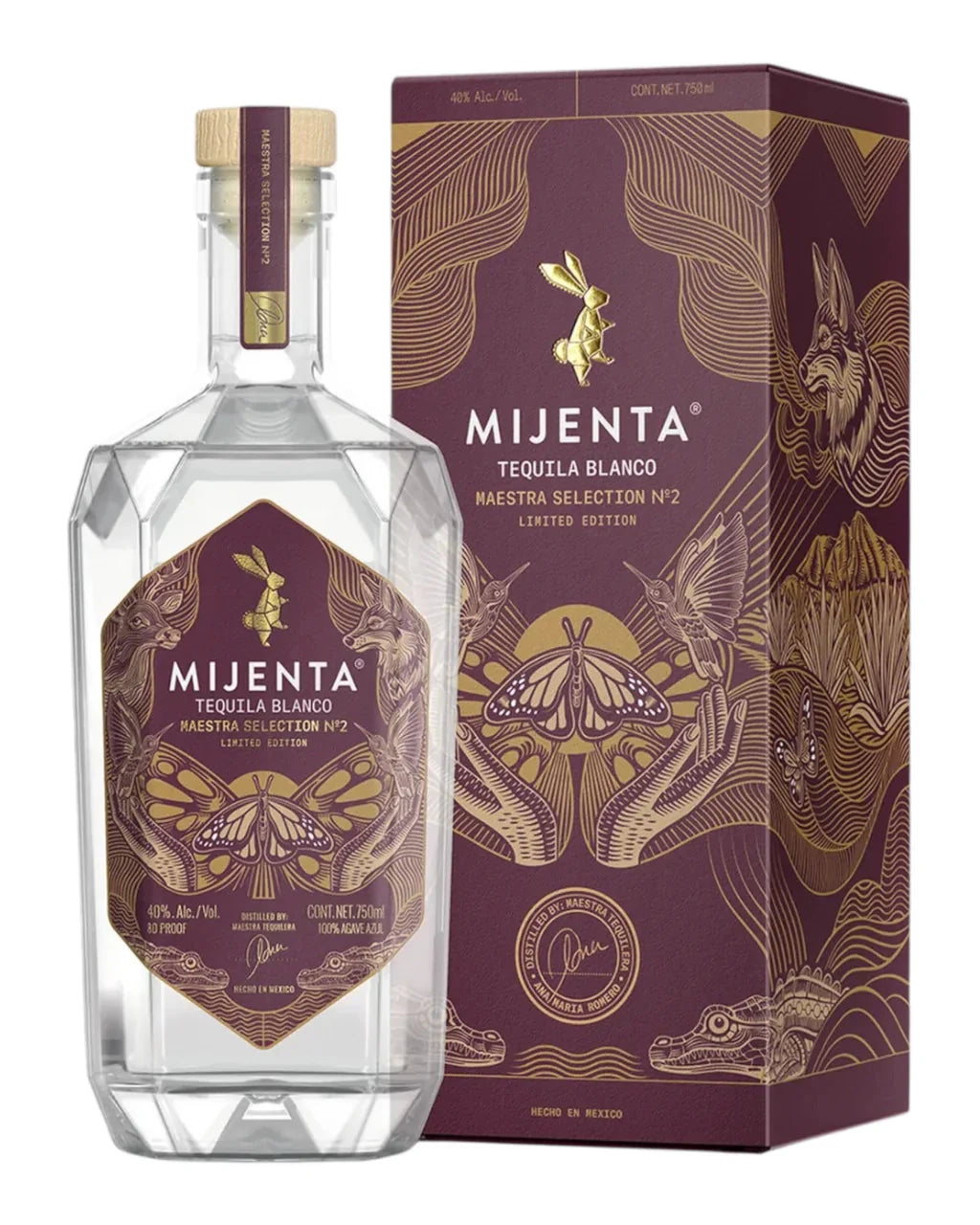 Mijenta Maestra Selection No. 2 Blanco Tequila 750ml
