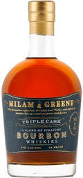 Milam & Greene Triple Cask Straight Bourbon Whiskey 750ml