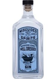 Misguided Spirits Bathhouse John's Well Dressed American Dry Gin 1Lt
