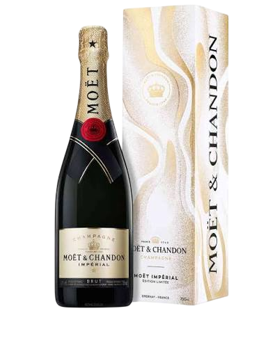 Moet & Chandon Brut Imperial w/End of the Year 2023 Gift Box 750 ml