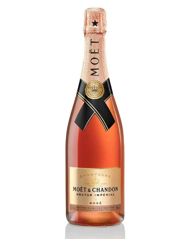 Moet & Chandon Nectar Imperial Rose Champagne 750ml