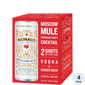 Monaco Moscow Mule Cocktail 12-Oz Can 4-Pack
