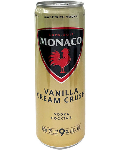 Monaco Vanilla Cream Crush Cocktail 12-Oz
