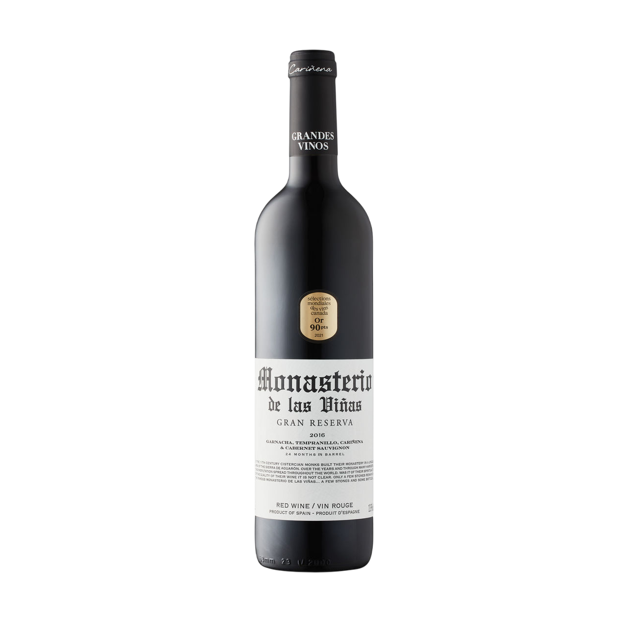 Monasterio de Las Vinas Monasterio de Las Vinas Gran Reserva 2013 750ml