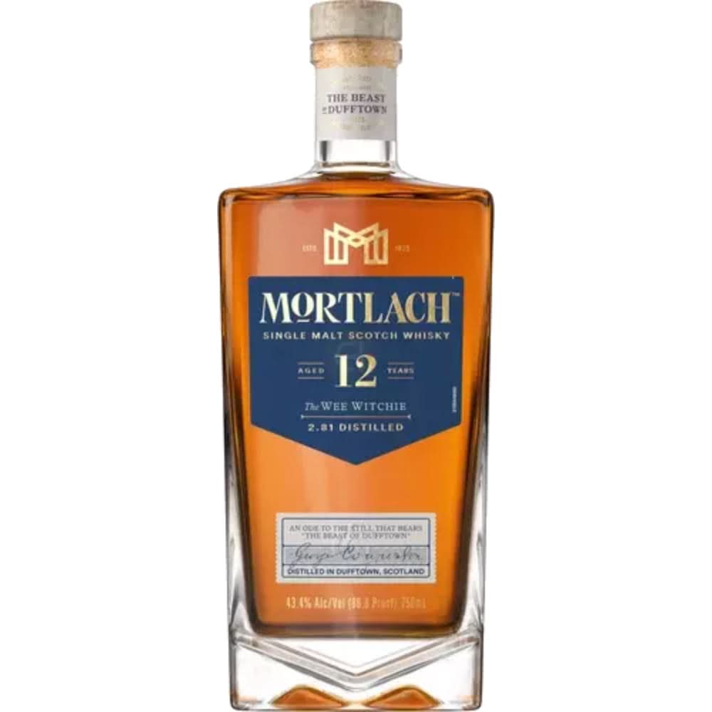 Mortlach The Wee Witchie 12 Year Old Single Malt Scotch Whisky 750ml