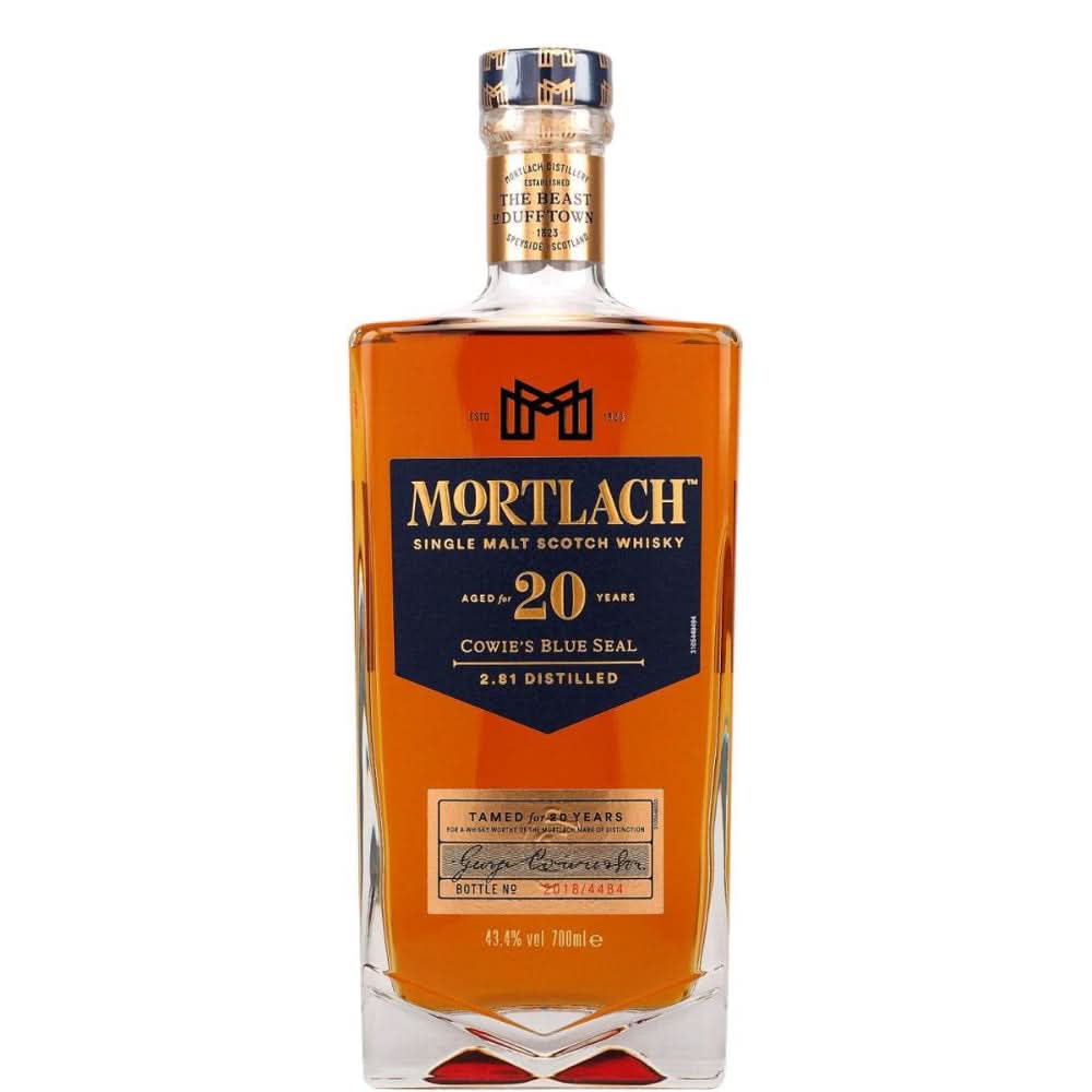 Mortlach Cowie's Blue Seal 20 Year Old Single Malt Scotch Whisky 750ml