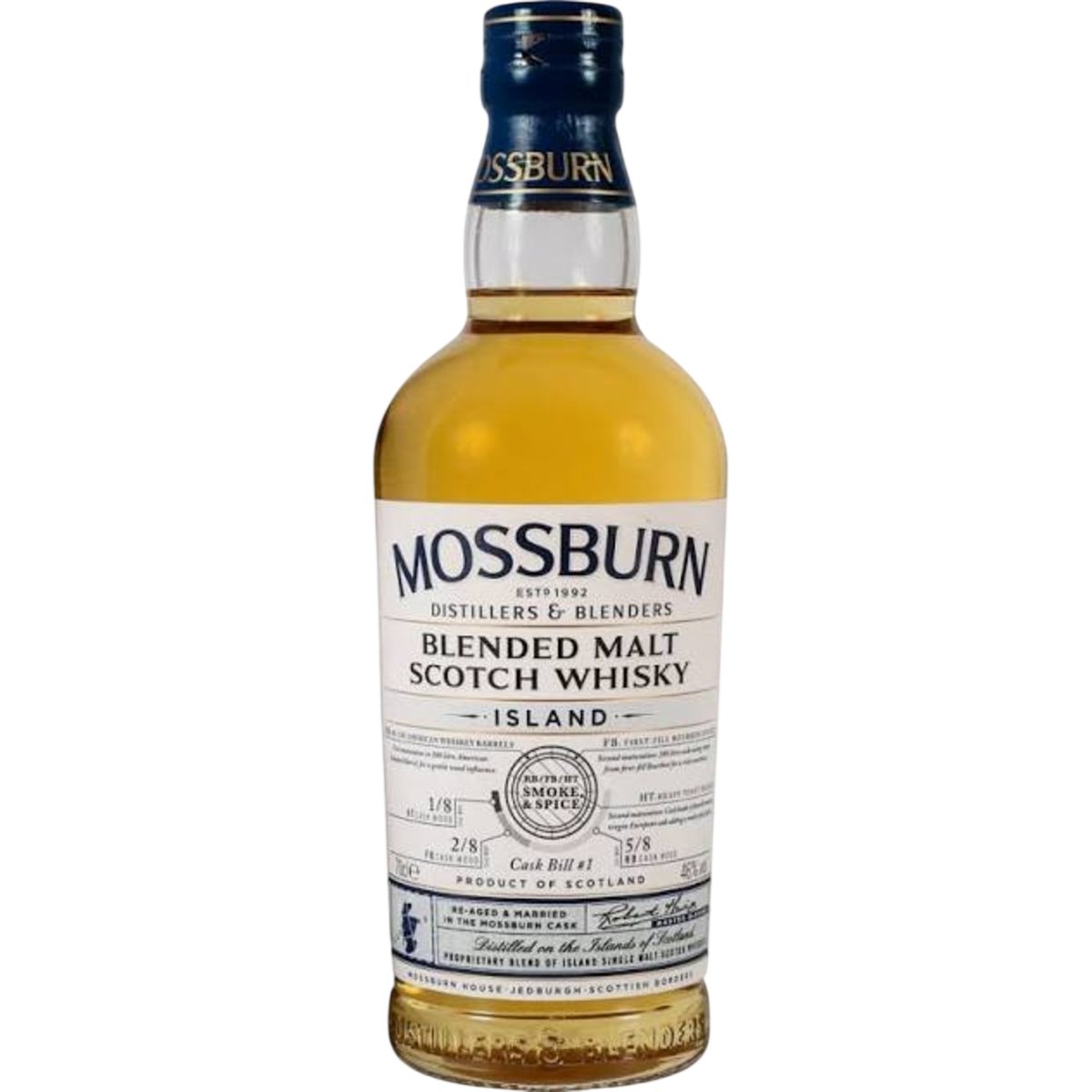 Mossburn Island Blended Malt Scotch 750ml
