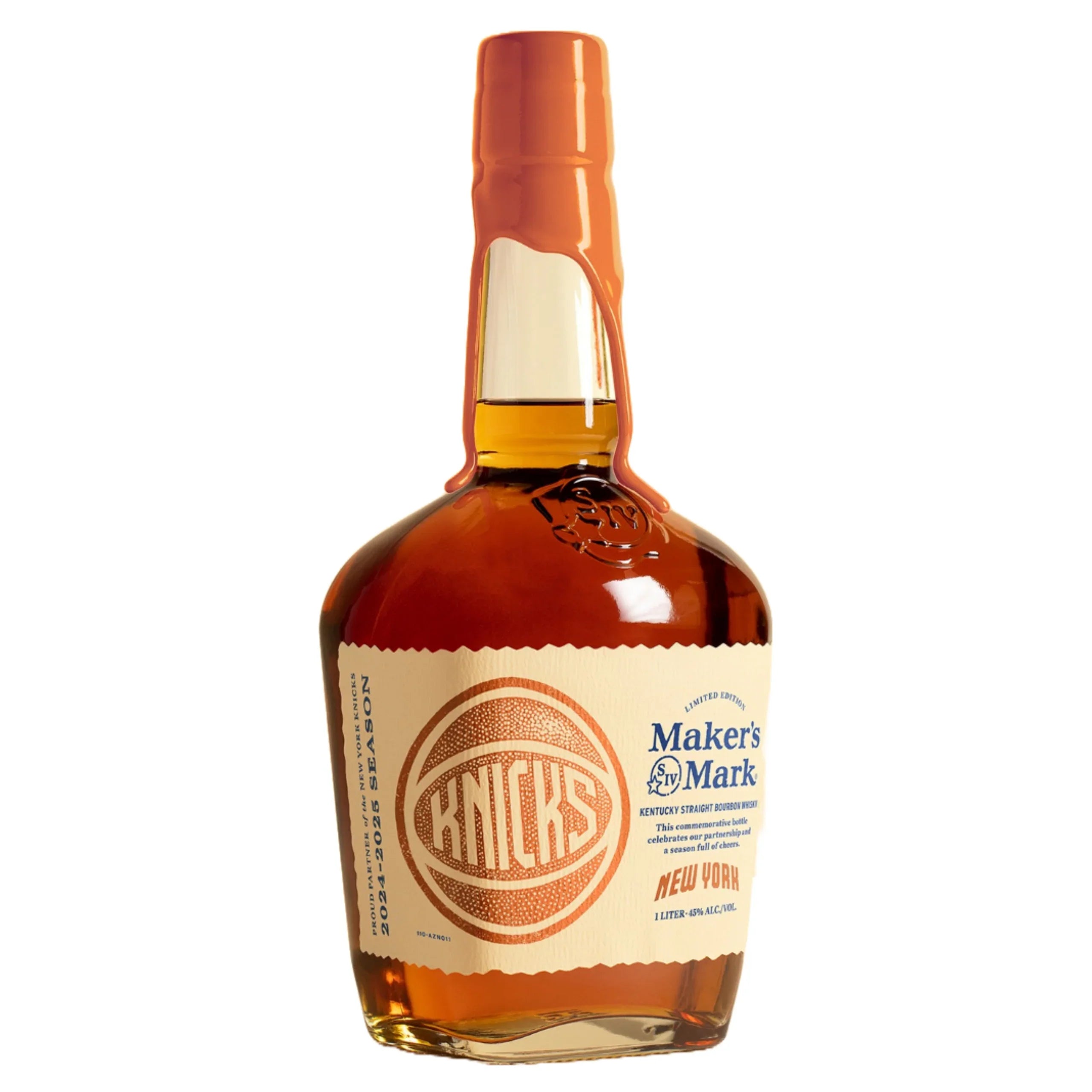 2024 Maker's Mark New York Knicks Kentucky Straight Bourbon Whisky 750ml
