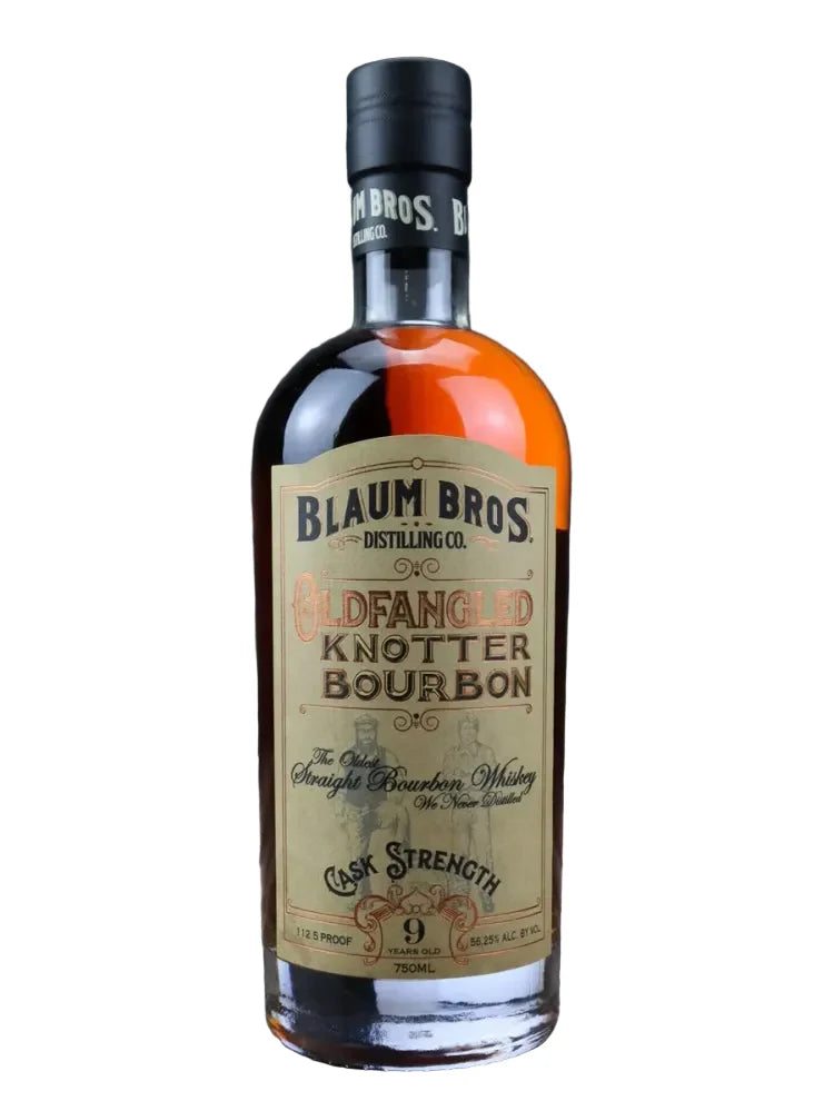 Blaum Bros. Oldfangled Knotter 9 Year Old Cask Strength Bourbon Whiskey 750ml