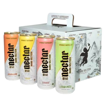 Nectar Unique Asian Flavor Hard Seltzer 12 pack 12 FL