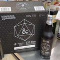 New Holland Brewing x Dungeons & Dragon's Dragon's Milk Origin d20 Brew Silver Dragon Edition Double Barrel Aged Stout Beer 22-Oz 12-Pack