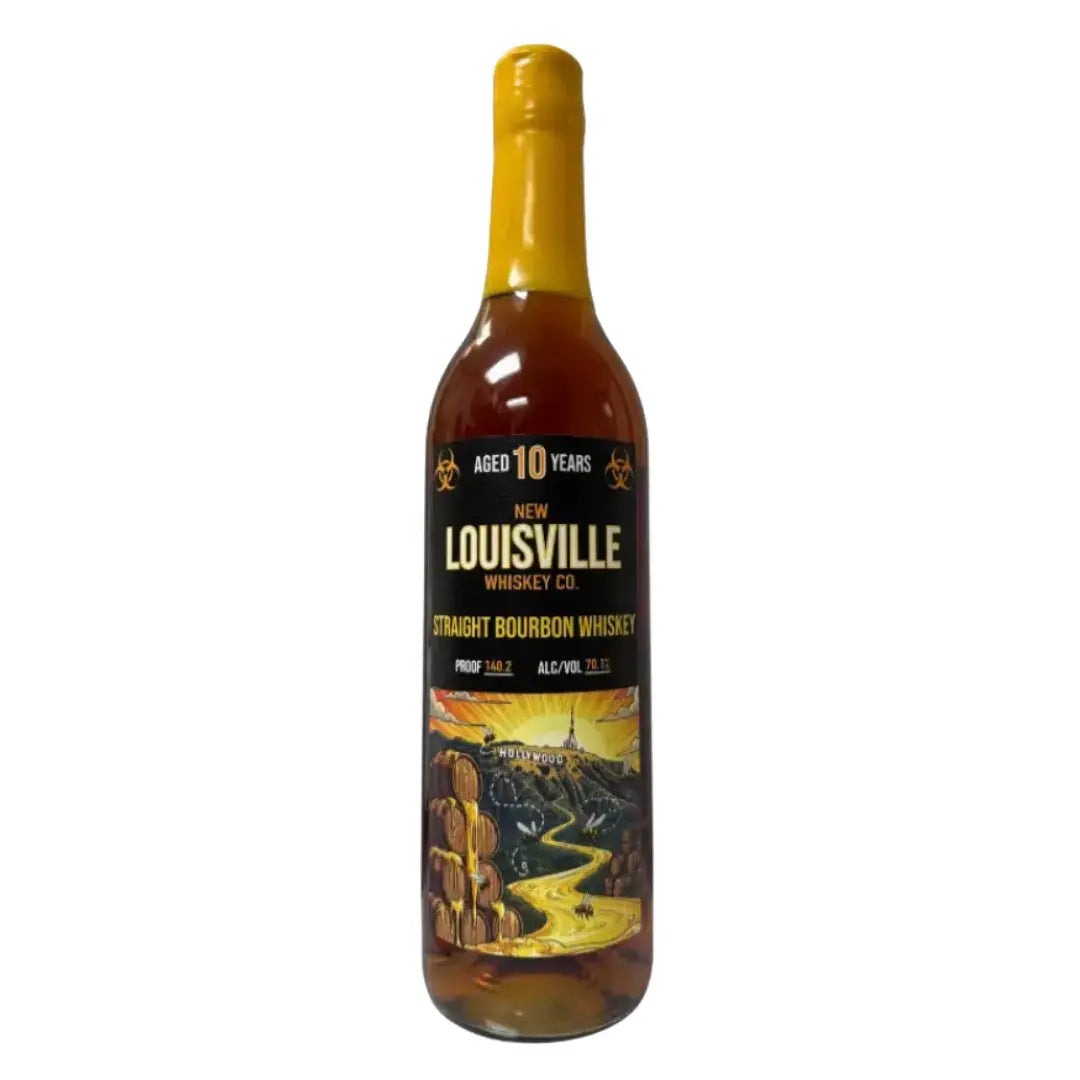 New Louisville 10 Year Old Hollywood Honey Hazmat 140.2 Proof Bourbon Whiskey 750ml