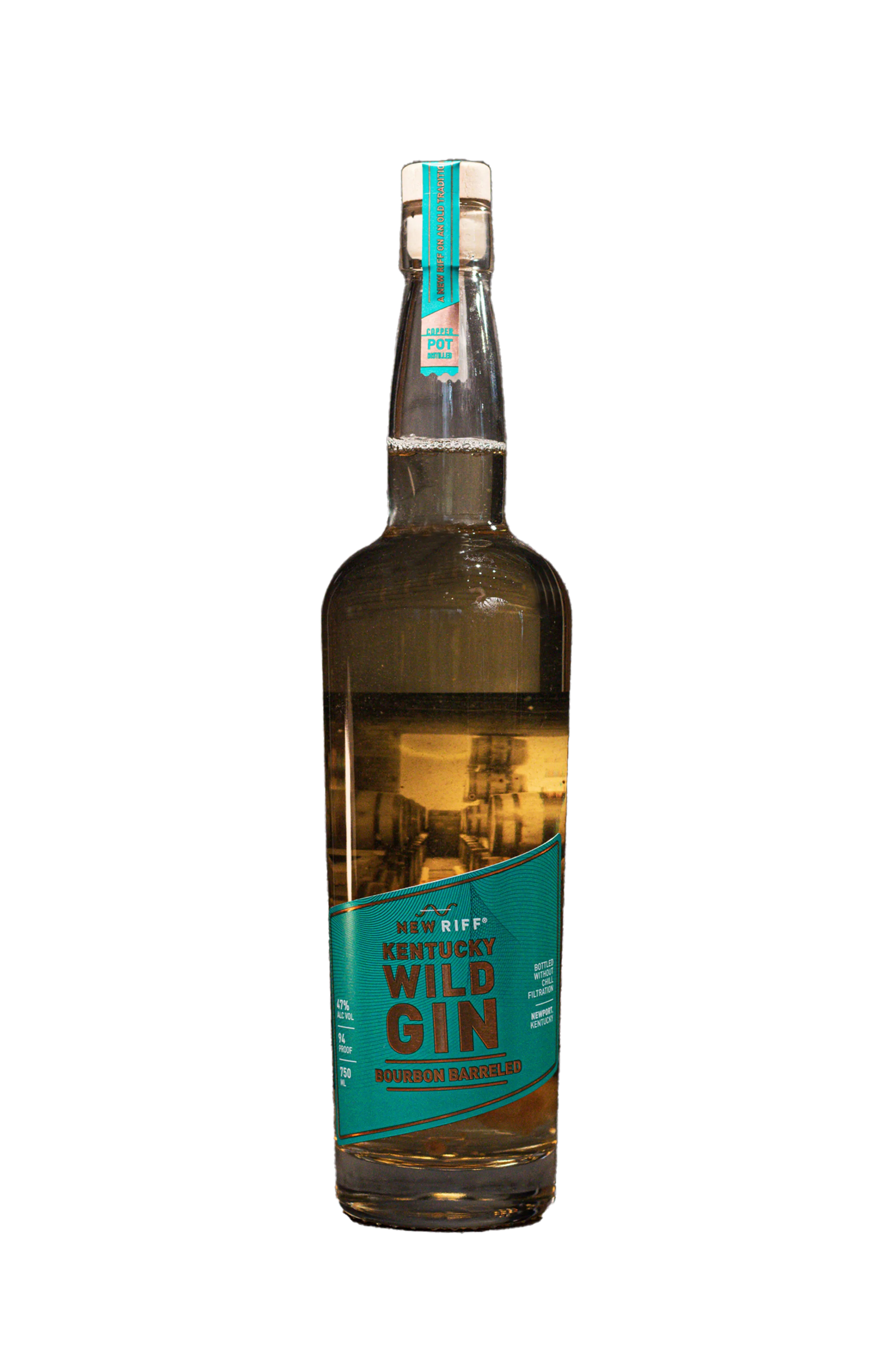 New Riff Distilling Bourbon Barreled Kentucky Wild Gin 750ml