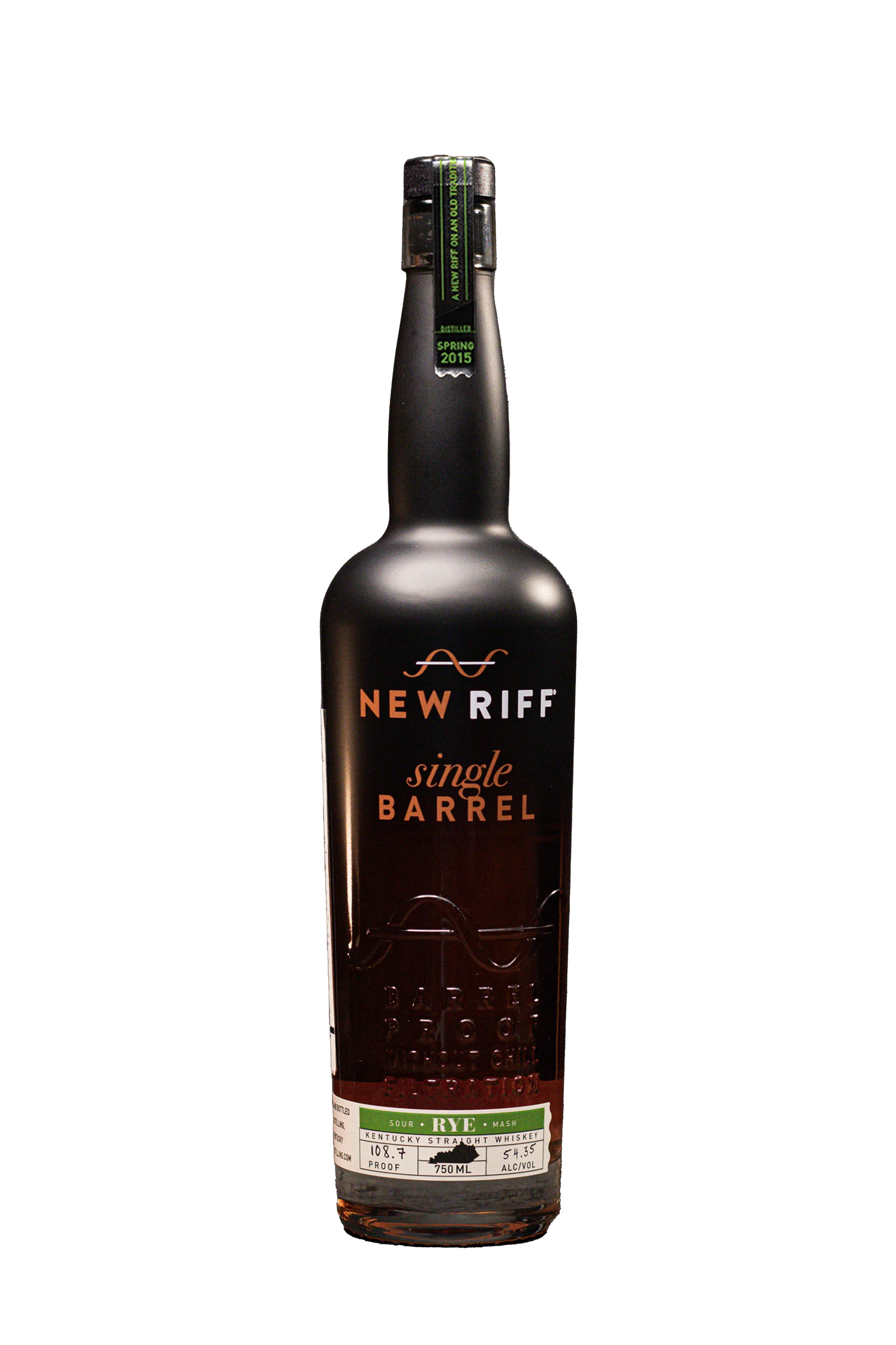 New Riff Distilling Single Barrel Straight Rye Whiskey 750ml