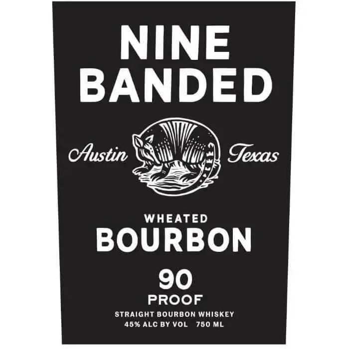 Nine Banded Wheated Straight Bourbon Whiskey 750ml