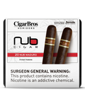 Nub Maduro Cigar With Personal Humidor by CigarBros (Box of 20)