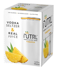 Nutrl Pineapple Vodka Setlzer 4-Pack Can