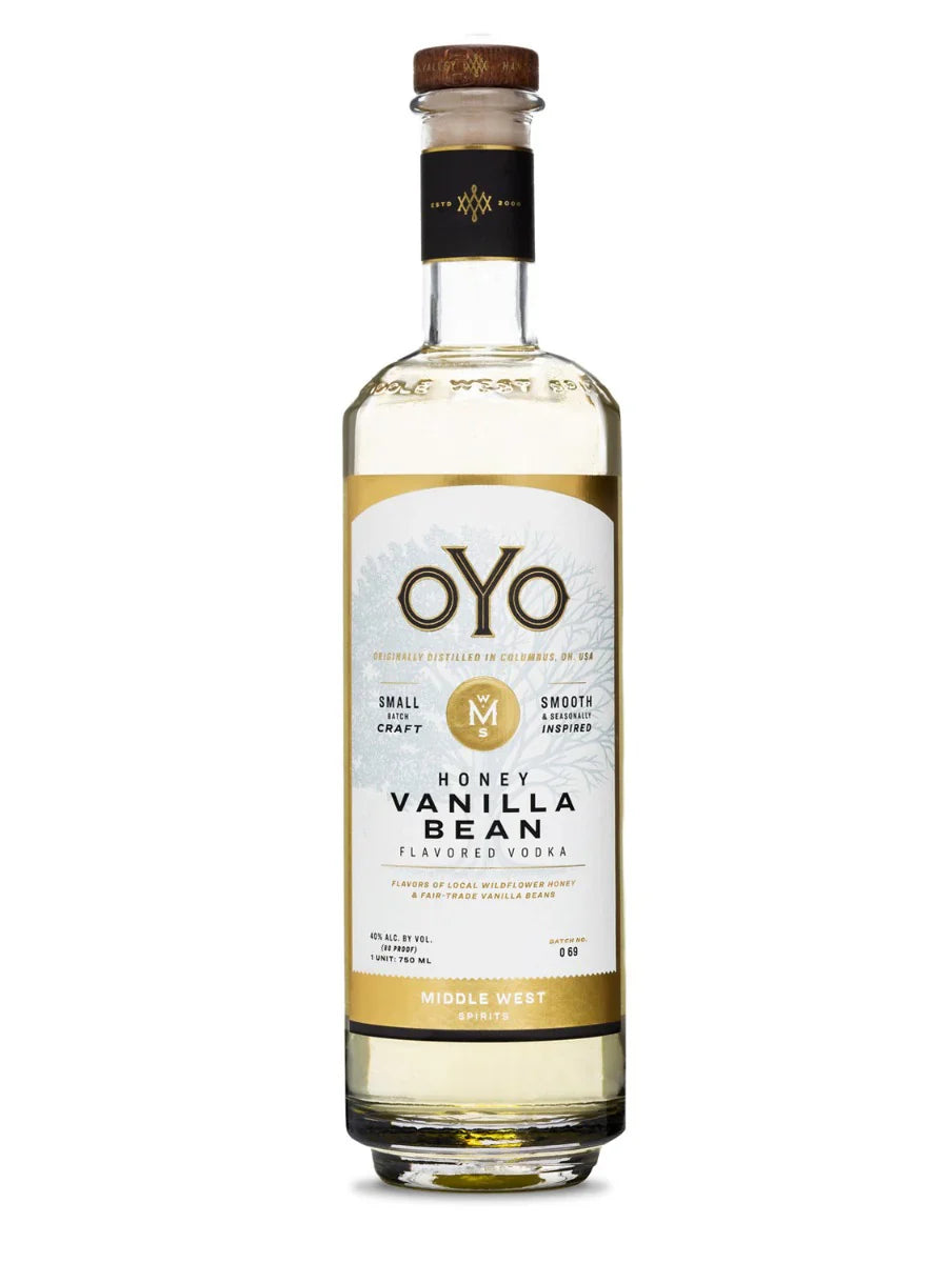 OYO Honey Vanilla Bean Vodka 750ml