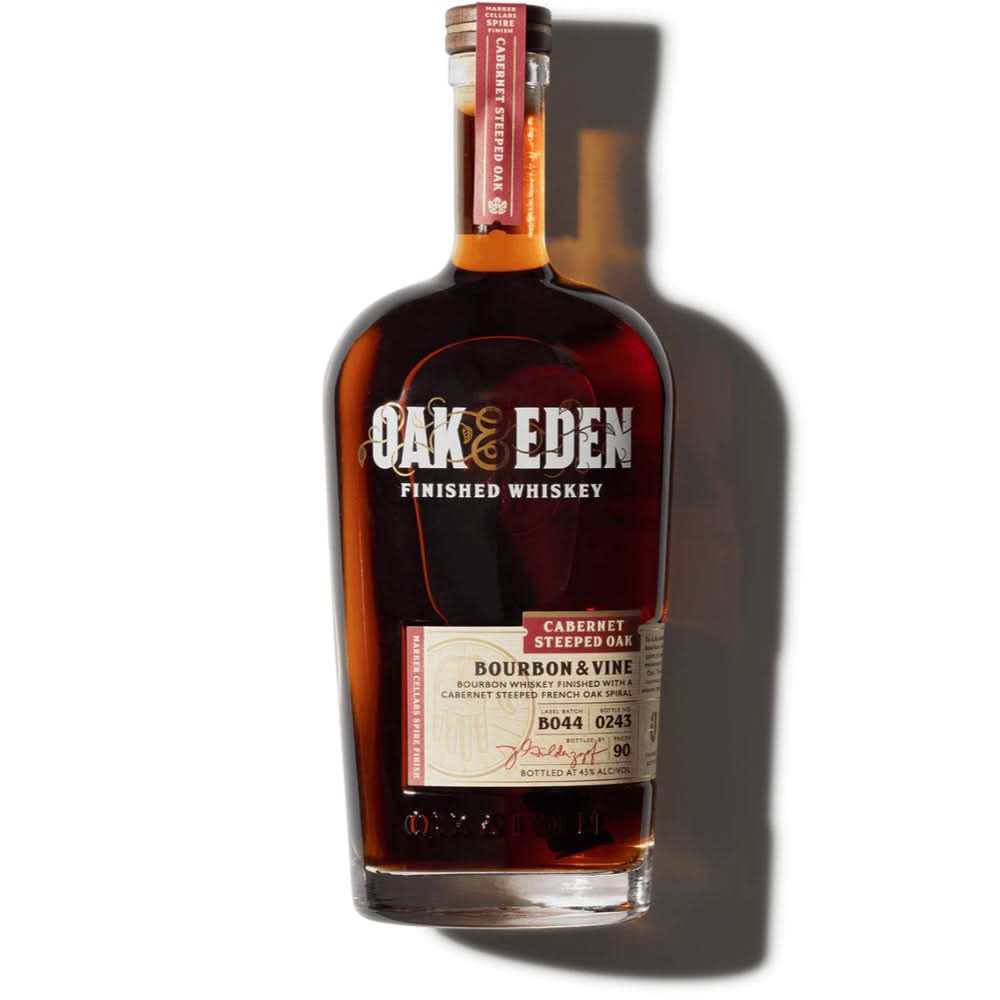 Oak & Eden Cabernet Steeped Bourbon & Vine 750ml