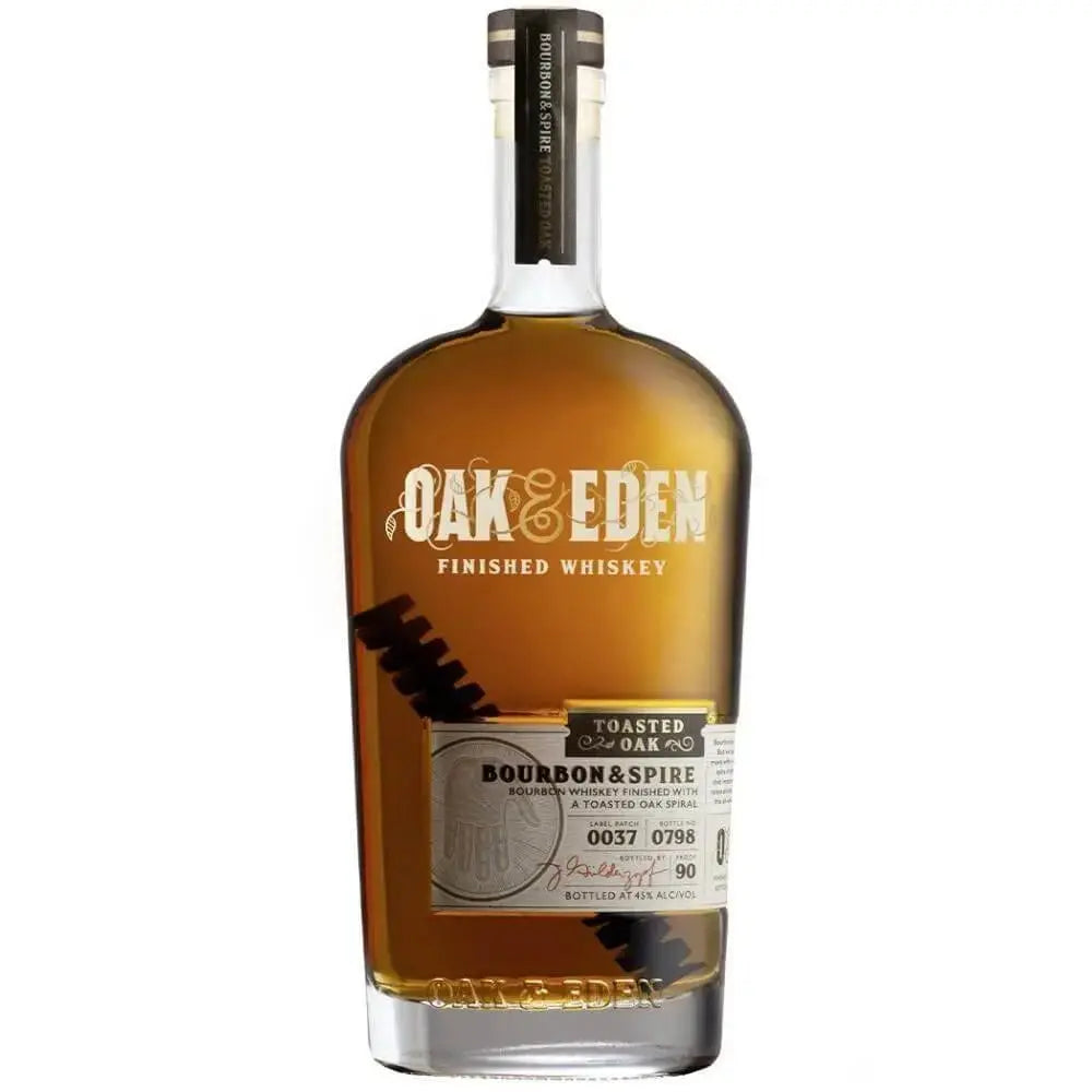 Oak & Eden Toasted Oak Bourbon & Spire Whiskey 750ml