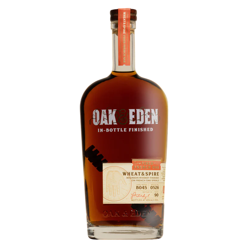 Oak & Eden Wheat and Spire Bourbon Whiskey 750 ml