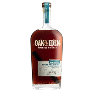 Oak and Eden Round Prairie Rye JamesTown Revival 750 ml