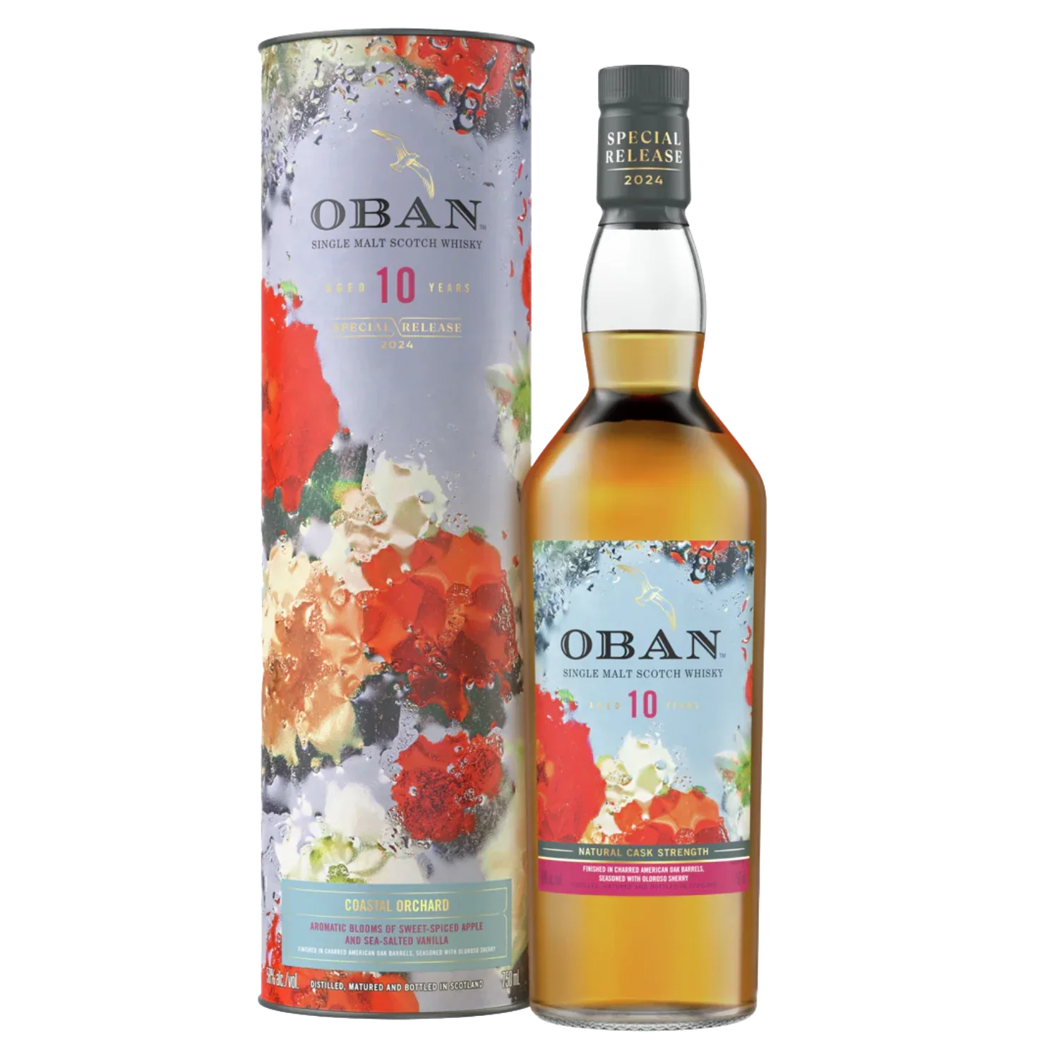 Oban Coastal Orchard Single Malt  Scotch 10 year 750 ML