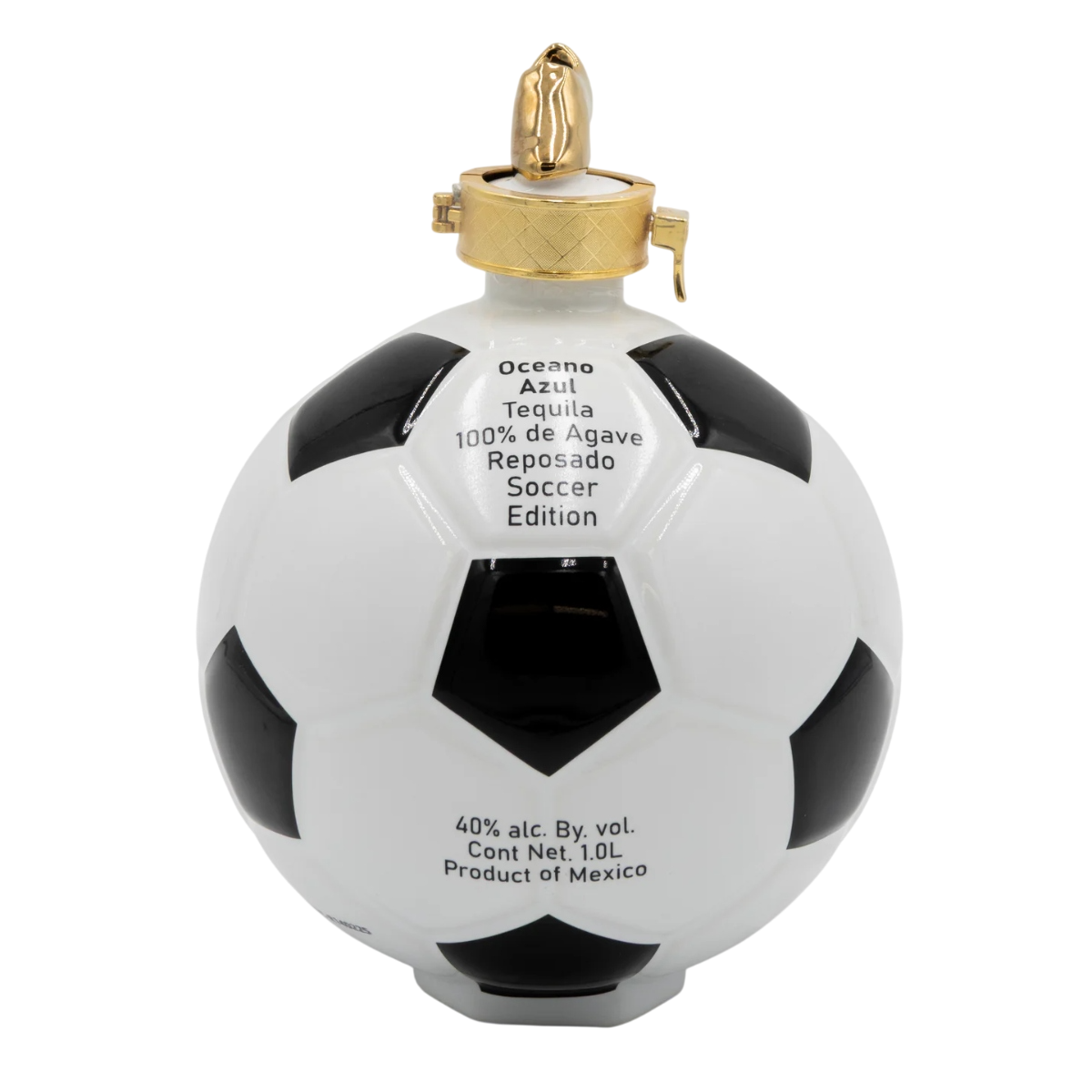 Oceano Azul Soccer Ball Reposado Tequila 1L