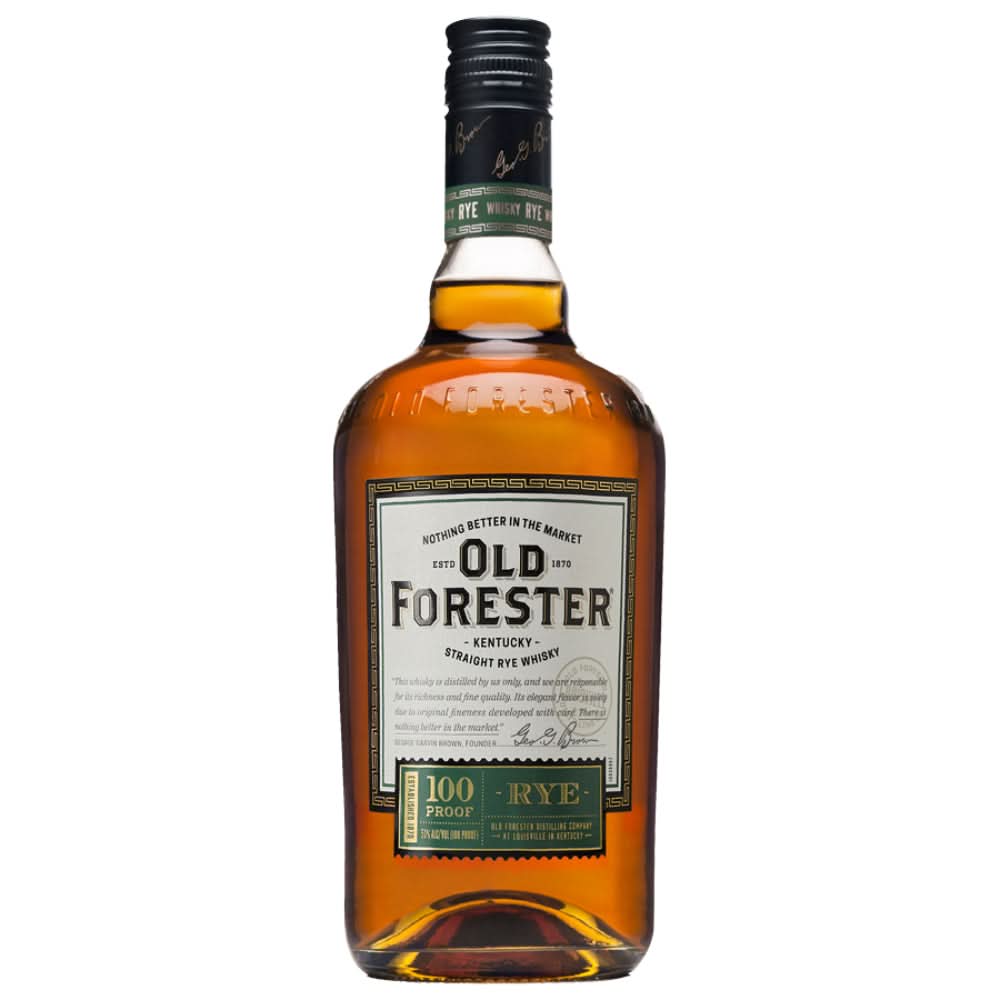 Old Forester Kentucky Straight Rye Whisky 750ml