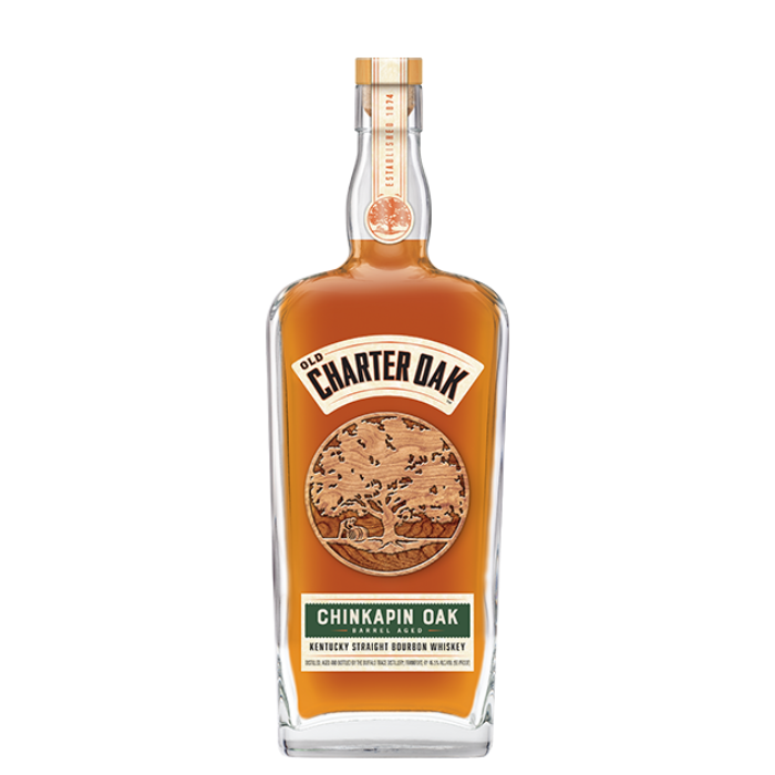 Old Charter Oak Chinkapin Oak Barrel Aged Kentucky Straight Bourbon Whiskey 750ml
