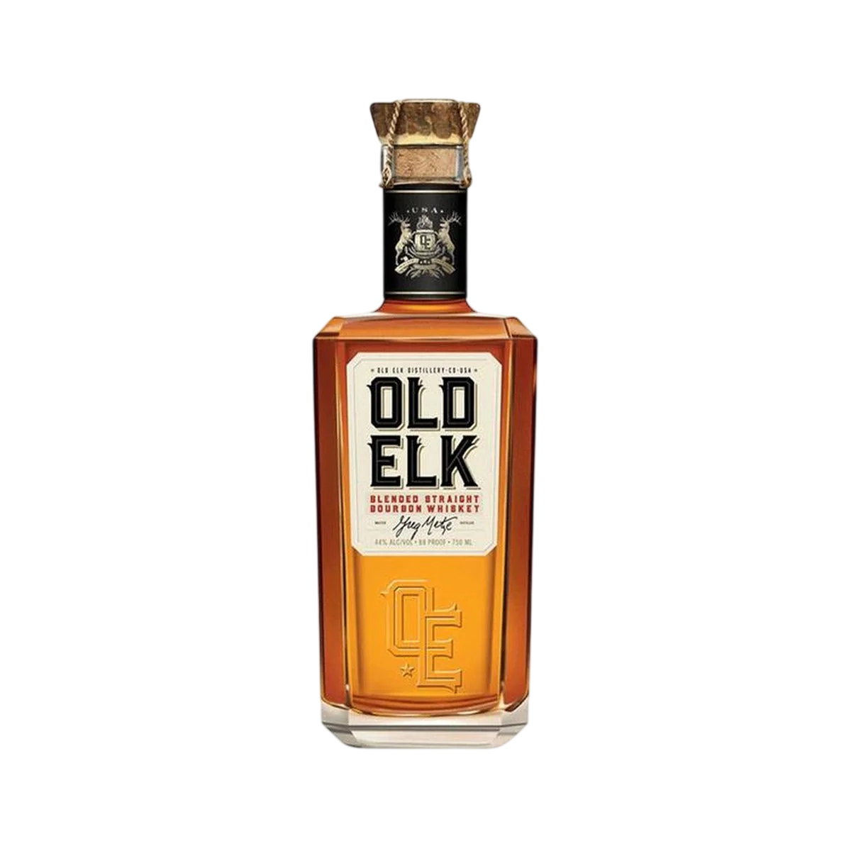 Old Elk Blended Straight Bourbon 750 ml